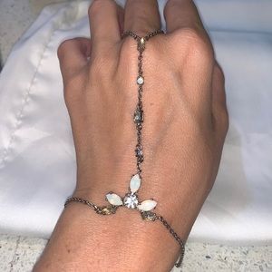 Marchesa bracelet and ring set